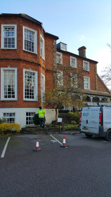 Blocked gutters cleared in Chatham